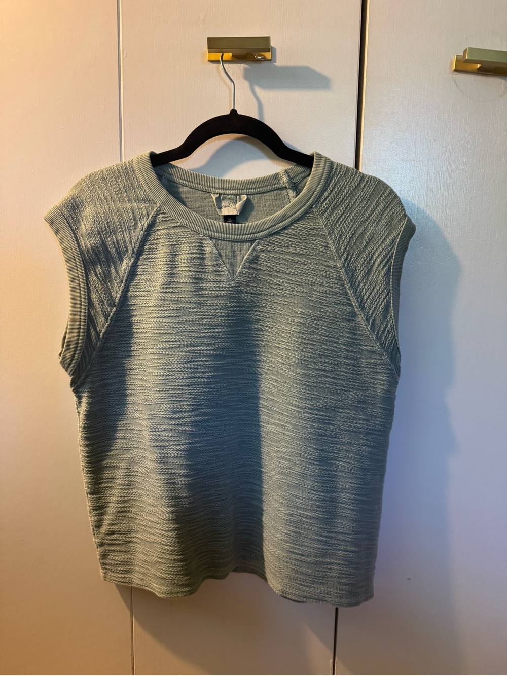 Universal Thread Sleeveless Textured Tank - Sage Green